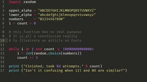 best programming fonts